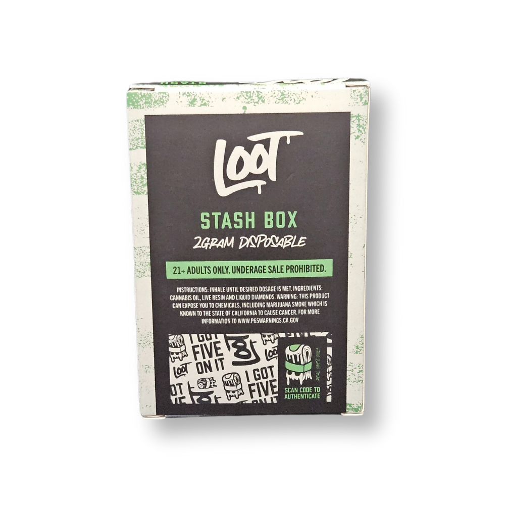 Stash Box 2 Gram Liquid Shatter & Diamonds Disposable (SATIVA) 6 Stash Box 2 Gram Liquid Shatter & Diamonds Disposable (SATIVA) - Image 5