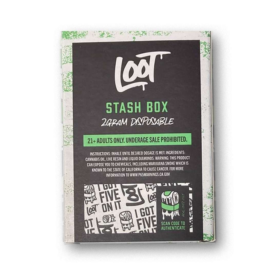 Stash Box 2 Gram Liquid Shatter & Diamonds Disposable (SATIVA) 3 Stash Box 2 Gram Liquid Shatter & Diamonds Disposable (SATIVA) - Image 2