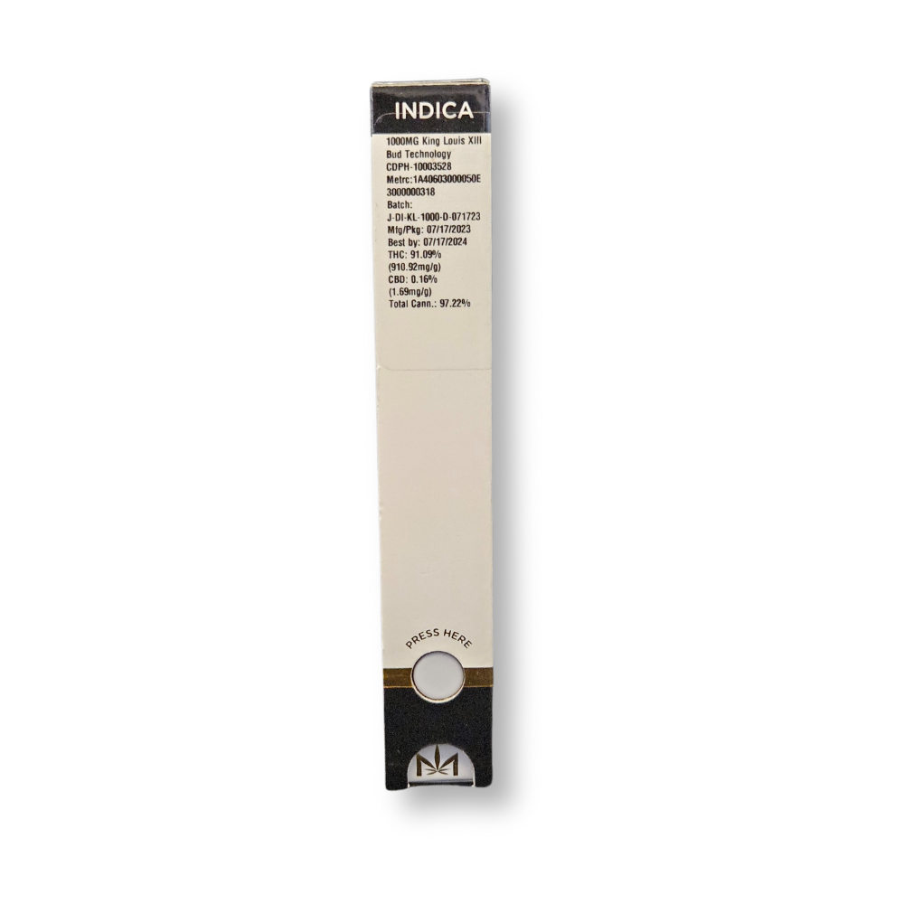 King Louis XIII 1G Disposable (INDICA) 2 King Louis XIII 1G Disposable (INDICA) - Image 2