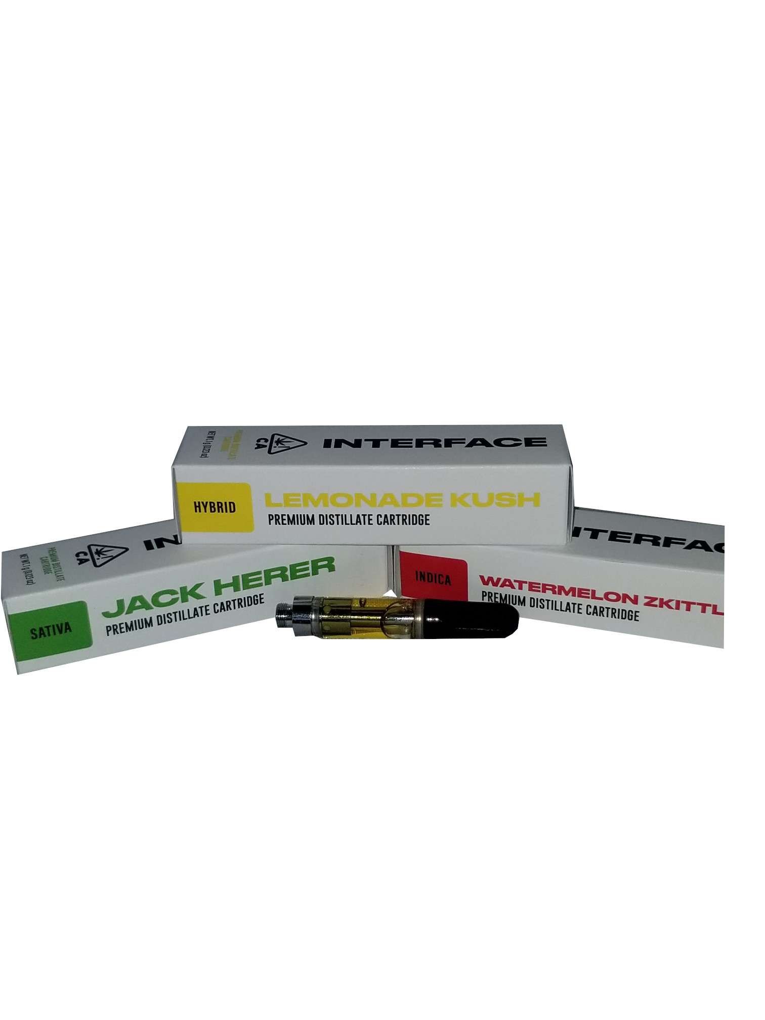 Pink Acai 1G Cartridge (HYRBID) 2 Interface 1g Distillate cartridges