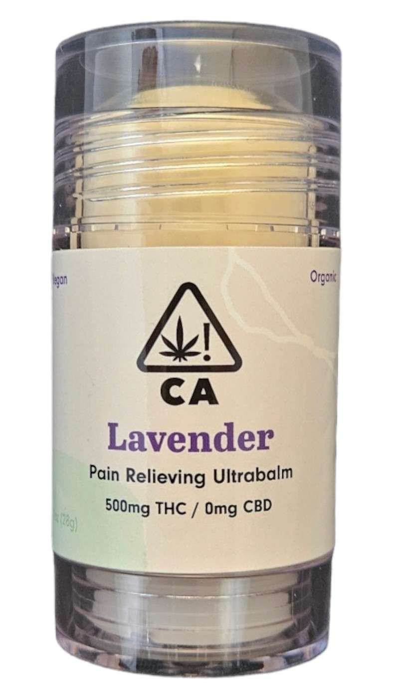THC BALM 500MG Lavender (VEGAN) (ORGANIC) 2 THC Balm