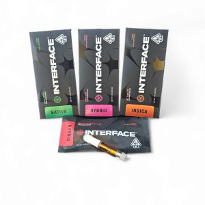 Interface 1G Live Resin Sauce 510 Cartridges