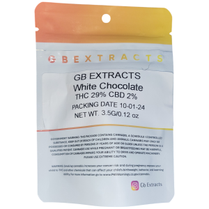 GB Extracts White Chocolate (8th) (29%THC)
